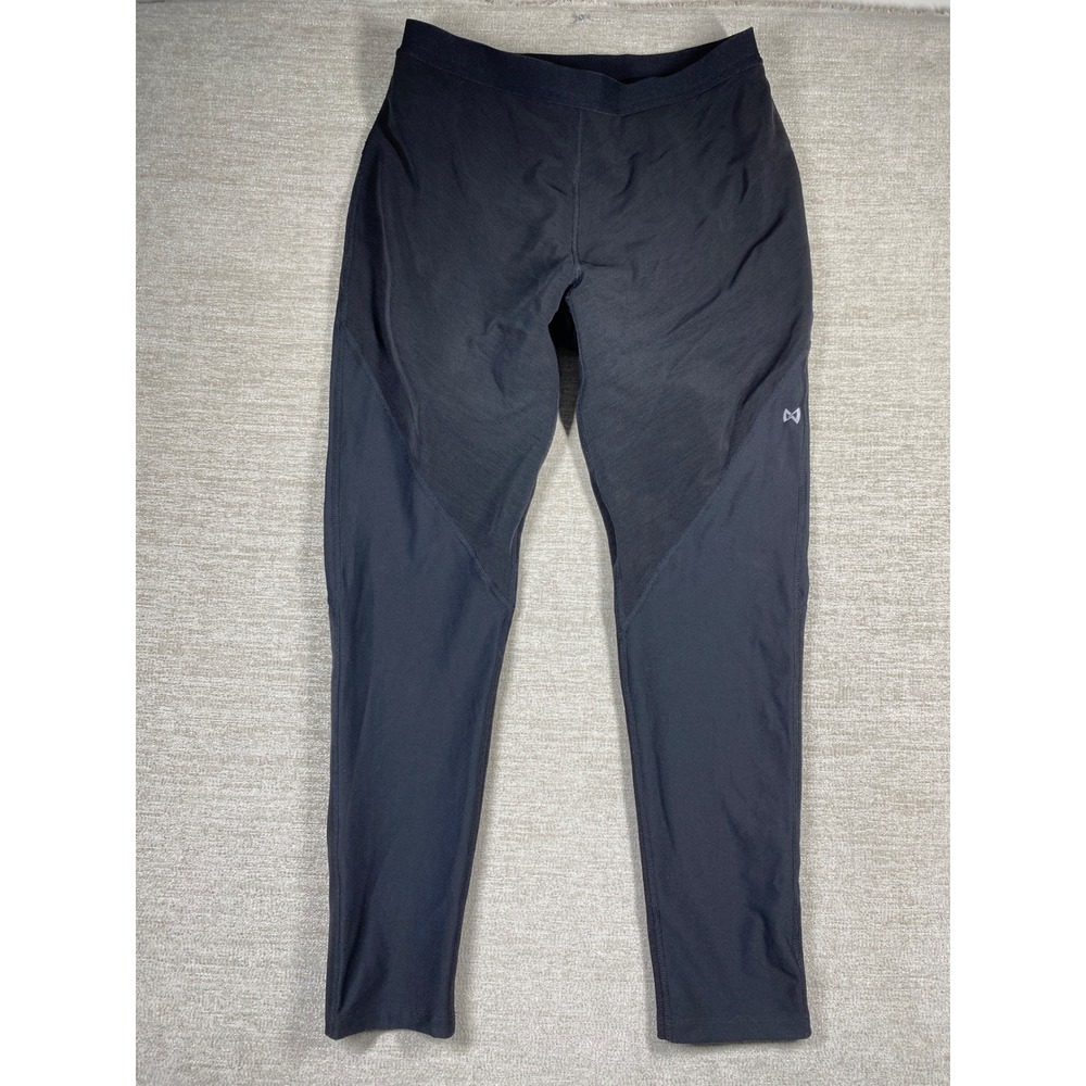Physiclo Resistance Training Tights Men XL Black Compression Built-in Bands